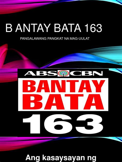 Ngo Bantay Bata 163 Ap | PDF