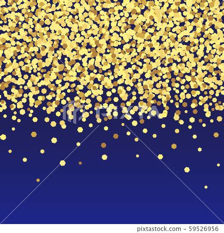 Gold glitter background blue - Stock Illustration [59526956] - PIXTA