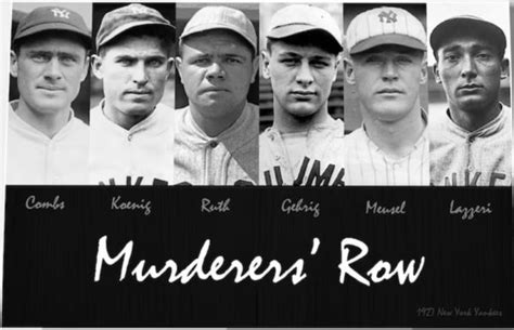 Baseball Legacies: Murderers Row - Baseball Reflections - Baseball Reflections