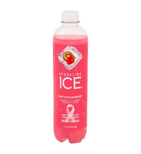 Sparkling Ice Kiwi Strawberry Sparkling Water, 17 fl oz