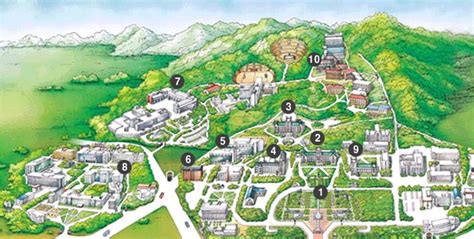 Korea University Campus Map | Images and Photos finder