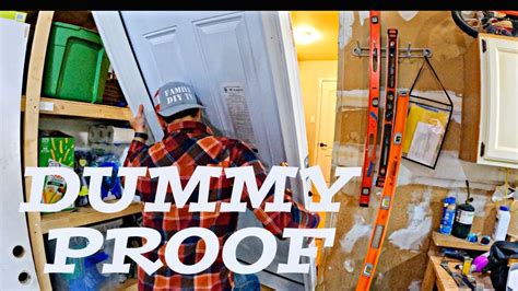 The Easiest Door Installation Ever! Anyone Can Do This! #DIY - YouTube