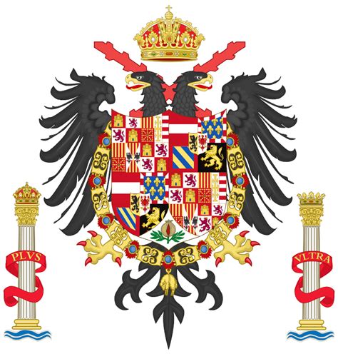 Most beautiful coat of arms ever ! (Coat of arms of Charles V) : r/heraldry