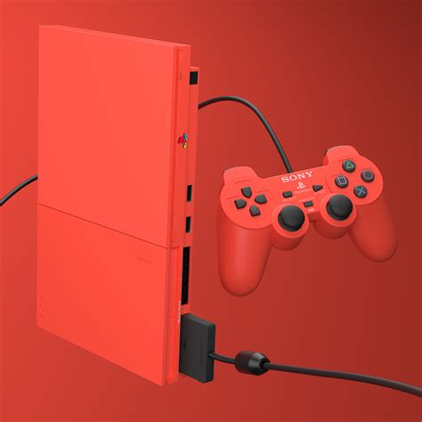 FOUR COLOR OF SONY PS2 AND DUALSHOCK 2 :: Behance