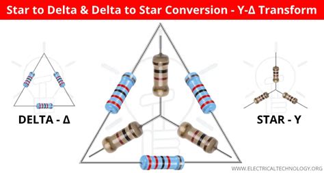 Star to Delta & Delta to Star Conversion. Y-Δ Transformation