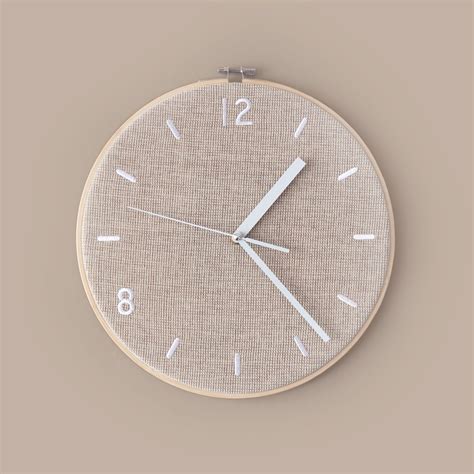 Fabric Clock for munito on Behance