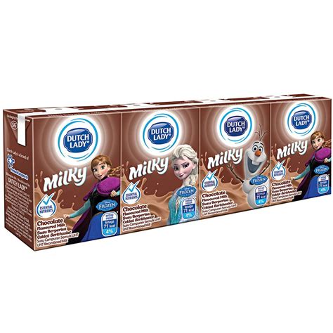 Dutch Lady Kids Chocolate Milk 4X125ml