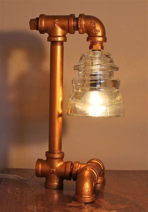 Picture | Pipe lighting, Lamp, Copper lamps