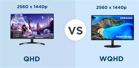 WQHD vs QHD Monitor Display: Which is better - worldofmonitor