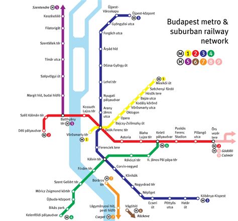 Map Of Budapest Metro | Map Of Campus