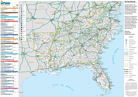 Detailed Road Map Of Usa