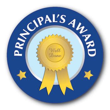 Stickers & Labels :: Universal Designs :: Universal Full Colour Stickers :: Principal's Award ...