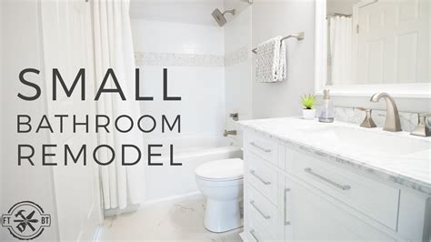 DIY Small Bathroom Remodel | Bath Renovation Project - Home Improvement or DIY