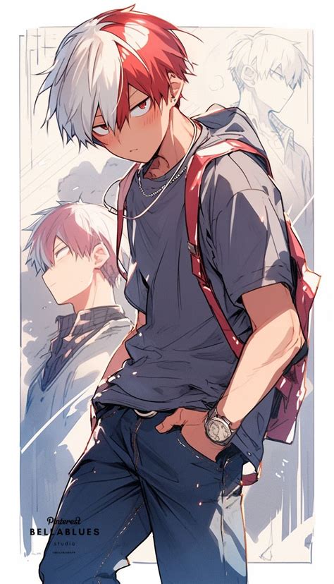 #ChillVibes #ShotoTodoroki #LaidBackStyle #AnimeArt #MHA Description ...