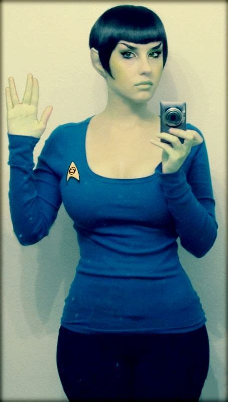 Vulcan Cosplay (selfie) by trekkerqwerty on DeviantArt | Star trek cosplay, Star trek uniforms ...