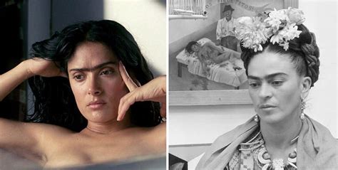 Salma Hayek as Frida Kahlo in Frida (2002) – Bygonely