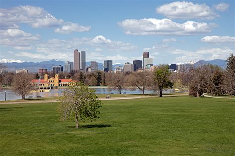 Denver CIty Park and Skyline