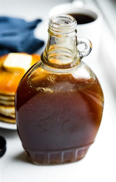 Sugar Free Keto Maple Syrup Recipe (With 0 Carbs!)