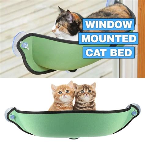 1 Pcs Cat Hammock Cat Perch Window Seat Suction Cups Soft Cats Resting ...