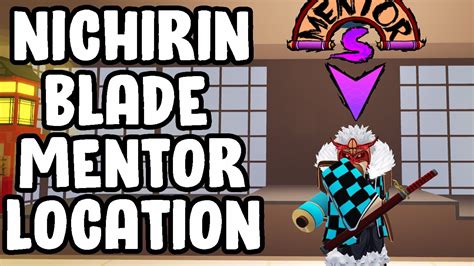 KENJUTSU CUSTOM NICHIRIN BLADE MENTOR SPAWN LOCATION!! Shindo Life ...