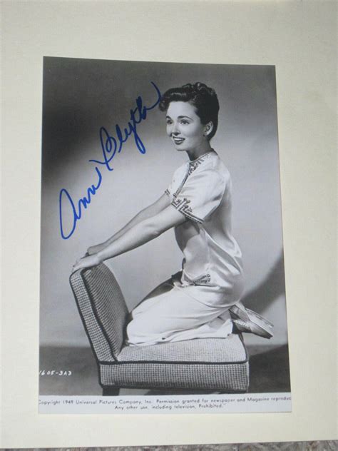 Actress ANN BLYTH Signed 4x6 PRETTY Photo AUTOGRAPH 2C | #3861698584