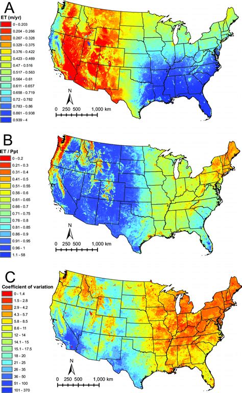 Evapotranspiration Rates