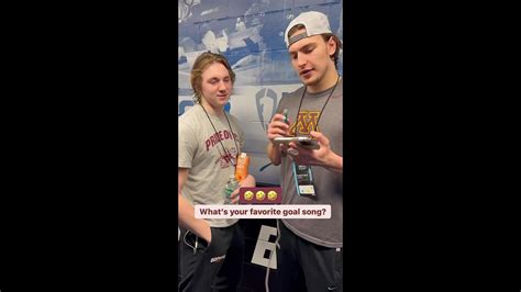 Minnesota Men's Hockey | Matthew Knies Interviews Logan Cooley - Win Big Sports