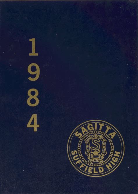 1984 yearbook from Suffield High School from Suffield, Connecticut for sale