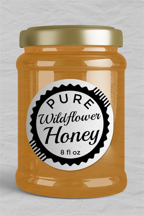 Vintage honey label | Honey bottle labels, Custom printed labels, Honey bottles