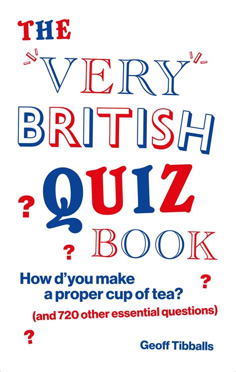 The Very British Quiz Book by Geoff Tibballs - Penguin Books Australia