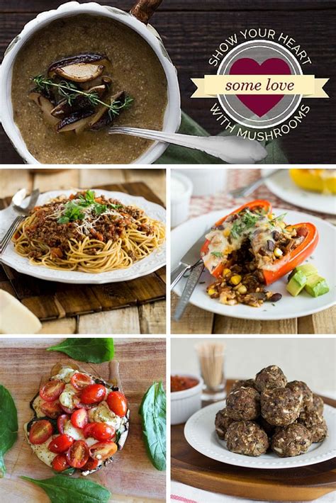 Show Your Heart Some Love with Mushrooms | Hearty meals, American heart ...