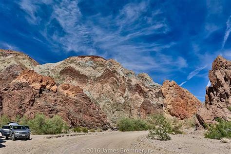 Painted Canyon in Mecca Hills Recreation Area of California - DesertUSA