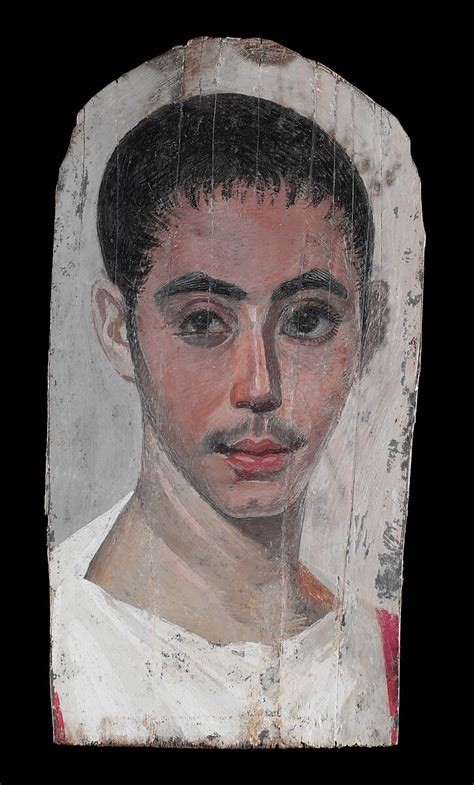 Portrait of a Youth with a Surgical Cut in one Eye | Roman Period | The Met