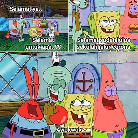 Gambar Meme Lucu Spongebob – bonus