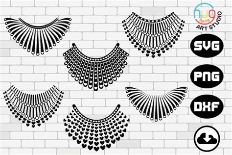 Collar , Rbg Dissent Collar Necklace Graphic by HugHang Art Studio ...