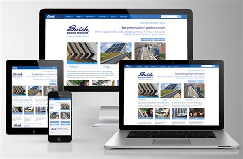 New responsive website from Swish Building Products - Epwin Group