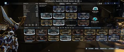 Inaros Prime zero Forma super tank build in Warframe | Gamepur