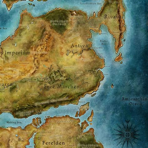 Dragon Age Kirkwall Map