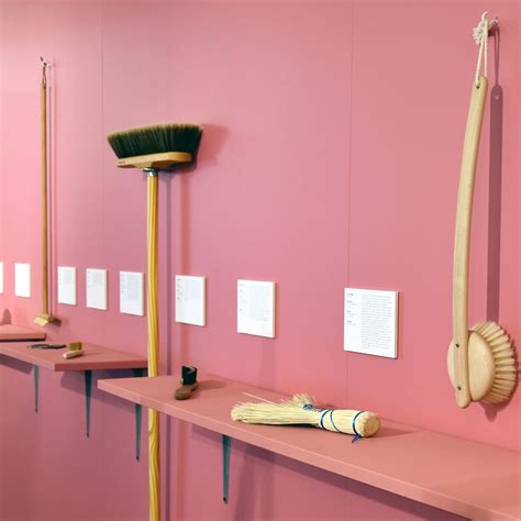 Forty brushes produced by German brand Bürstenhaus Redecker are celebrated in this exhibition ...