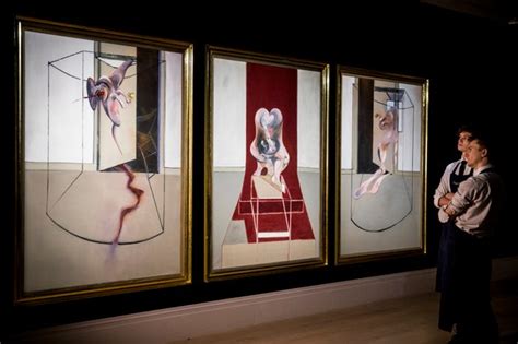 Francis Bacon triptych goes on display in London before anticipated £46 million sale | London ...