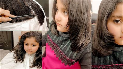 Baby Girl Hair Cutting||HairCut krni ka tareka|Baby HAIRCUT Tutorial for Beginners(New Look by ...