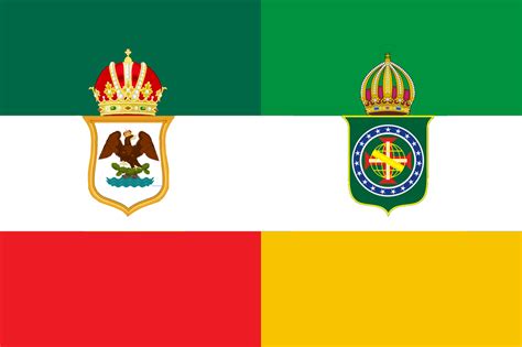 Mexican-Brazilian Empire Flag by 3D4D on DeviantArt