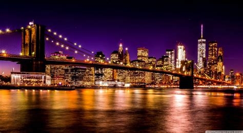 Brooklyn Bridge Night Wallpapers - Top Free Brooklyn Bridge Night ...