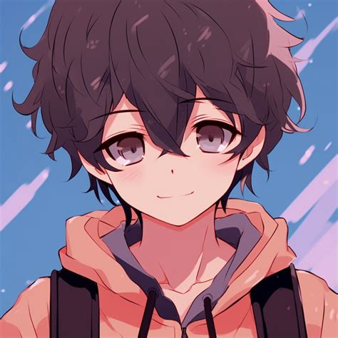 Contemplative Anime Boy - cute aesthetic anime pfp - Image Chest - Free Image Hosting And ...