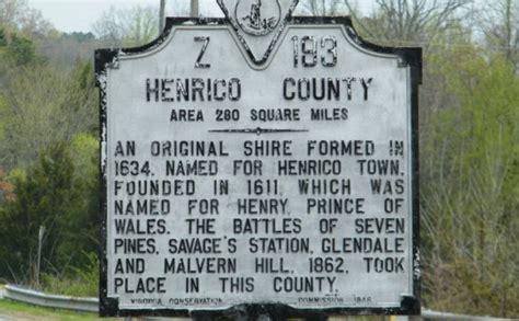 Henrico History :: History of Virginia