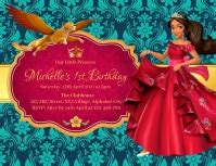 Elena of Avalor Birthday Invitation Template | PosterMyWall