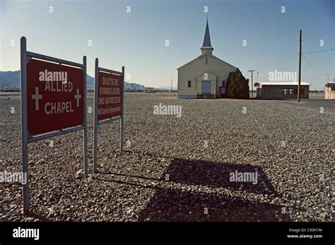 Allied Chapel, El Paso, Military Base, Texas, USA Stock Photo - Alamy