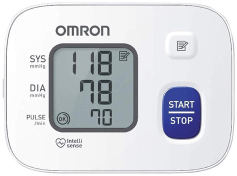 Buy Omron HEM 6161 Fully Automatic Wrist Blood Pressure Monitor with Intellisense Technology ...