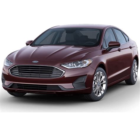 2019 Ford Fusion colors w/ Interior Exterior Options