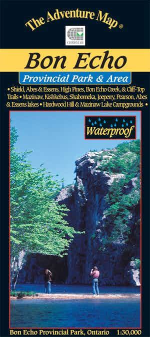 Adventure Map Bon Echo Provincial Park Map | MEC